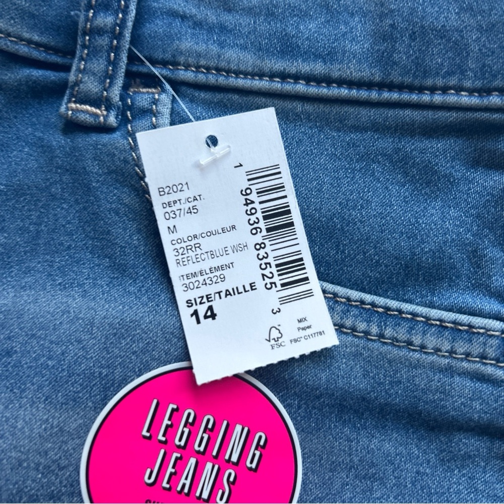 The Children's Place Blue Leggings Stylish Bottoms - Picture 3 of 5